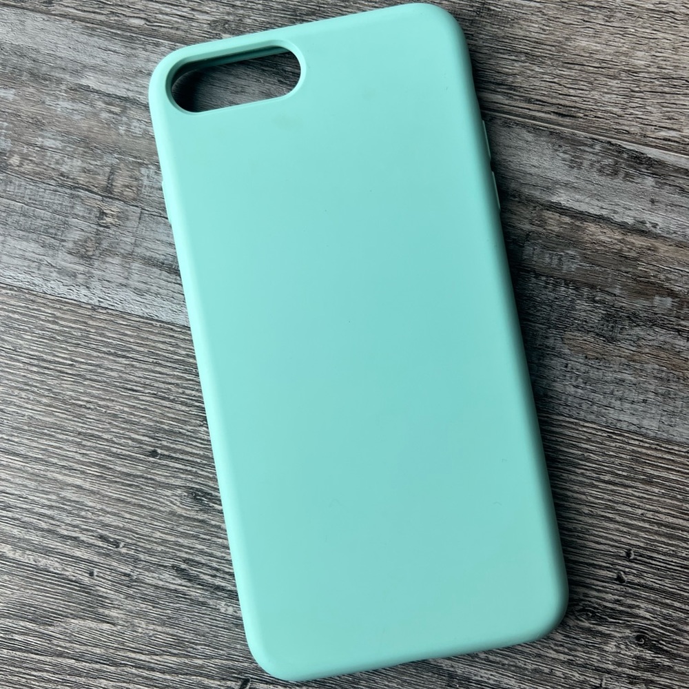 Teal Silicone iPhone 6/7/8 Plus Case